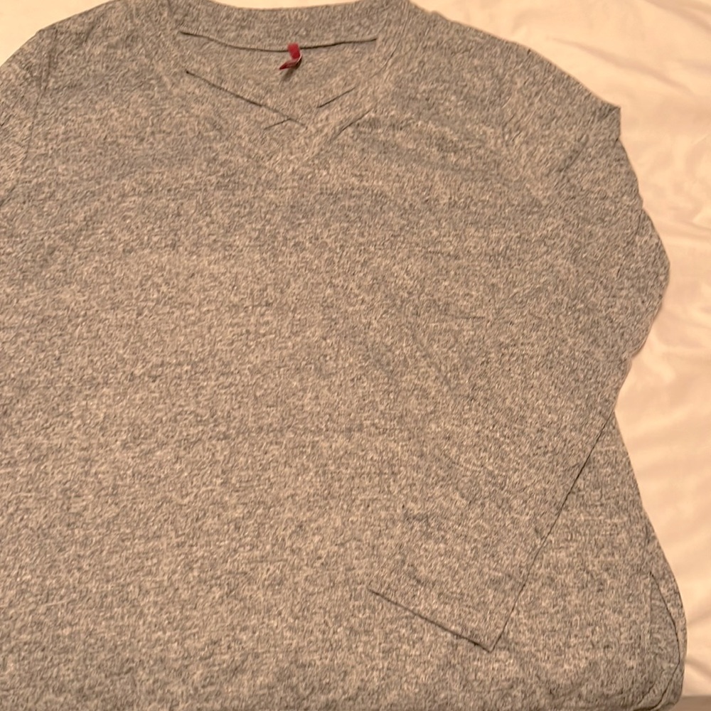 Gray sweater